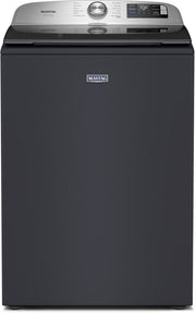 Maytag Pet Pro 5.2 cu. ft. Smart Top Load Washer with Power Agitator, Auto Sensing (Midnight Steel)