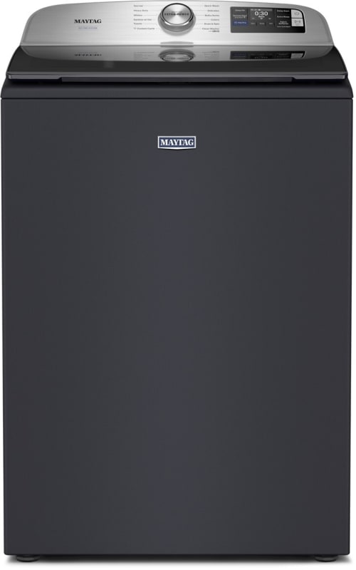 Maytag Pet Pro 5.2 cu. ft. Smart Top Load Washer with Power Agitator, Auto Sensing (Midnight Steel)