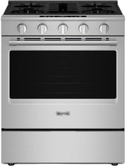 Maytag 30 in. Slide-In Gas Range with 5 Sealed Burners, No Preheat Air Fry, Self Clean