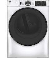 GE ENERGY STAR 7.8 cu. ft. Capacity Smart Front Load Gas Dryer with Sanitize Cycle