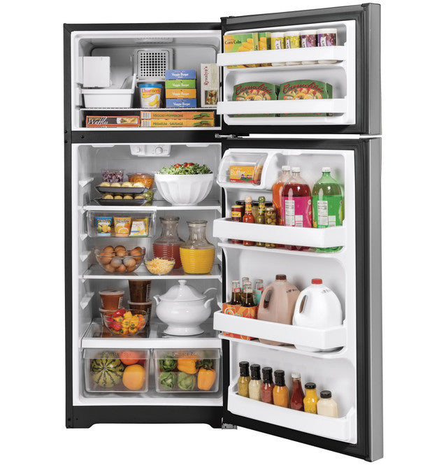 GE ENERGY STAR 17.5 Cu. Ft. Top-Freezer Refrigerator