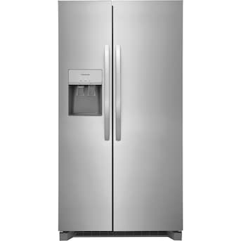 Frigidaire 25.6 cu. ft. Side-by-Side Refrigerator in Stainless Steel