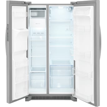 Frigidaire 25.6 cu. ft. Side-by-Side Refrigerator in Stainless Steel