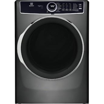 Electrolux Predictive Dry and Instant Refresh 8 cu. ft. Stackable Vented Gas Dryer with Steam Cycle (Titanium)