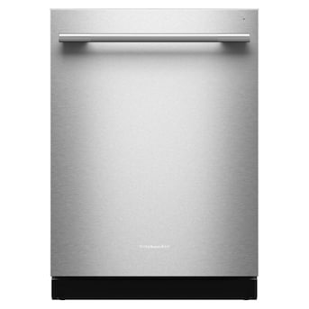 KitchenAid 24 in. Top Control Tall Tub Built-In Dishwasher with Stainless Steel Tub, Third Rack, ProWash, PrintShield Stainless, ENERGY STAR, 41-dBA