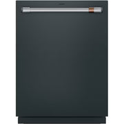 Café 24 in. Top Control 44 dBA Dishwasher in Matte Blk w/ Stainless Tub, Ultra - Model CDT858P3VD1