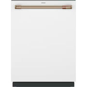 Café Smart Built-In Top Control Dishwasher in Matte White w/ Ultra Wash and WiFi - Model CDT858P4VW2