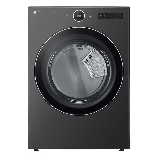 LG 7.4 cu. ft. Ultra Large Smart FL Gas Dryer w/ Built-In Intel. & TurboSteam - Model DLGX6701B