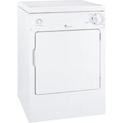 GE Spacemaker 120V 3.6 cu. ft. Capacity Portable Electric Dryer - Model DSKP333ECWW
