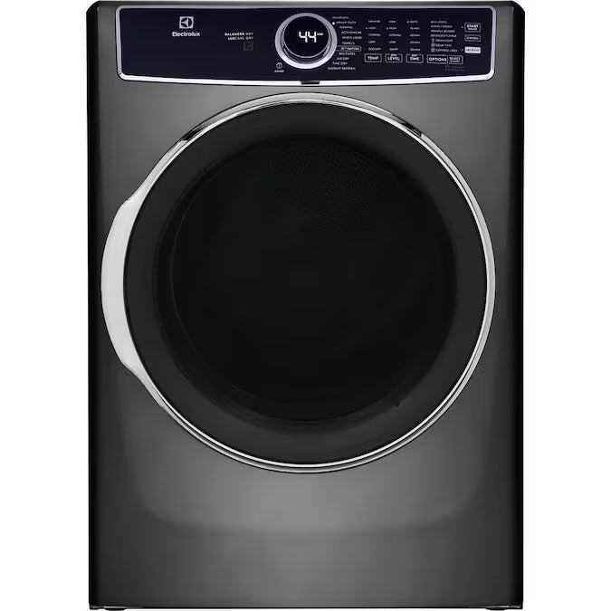 Electrolux 8.0 cu. ft. Front Load Electric Dryer in Titanium with LuxCare - Model ELFE7637AT