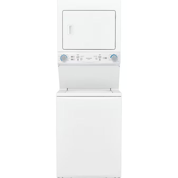 Frigidaire 3.9 cu. ft. Washer and 5.6 cu. ft. Dryer Laundry Center in White - Model FLCE7522AW