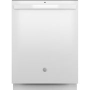 GE Top Control with Plastic Interior Dishwasher with Sanitize Cycle & Dry Boost - Model GDT535PGRWW