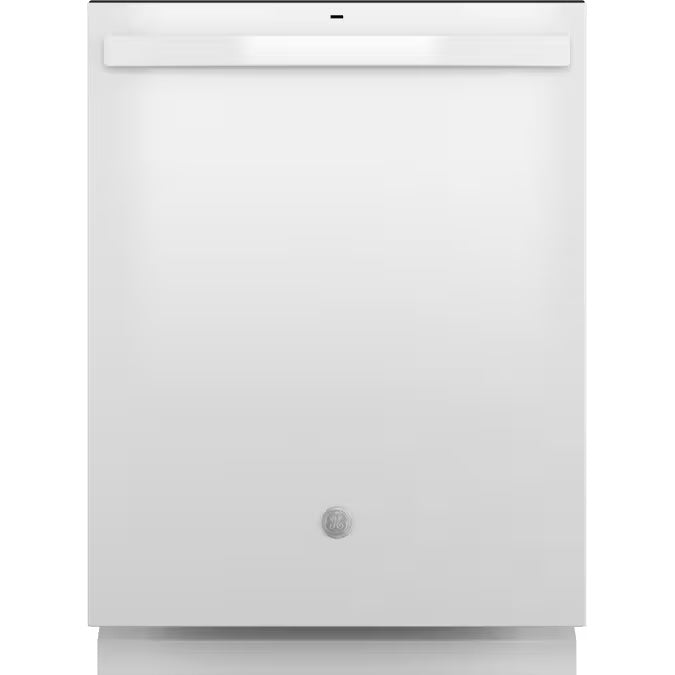 GE Top Control with Plastic Interior Dishwasher with Sanitize Cycle & Dry Boost - Model GDT535PGRWW