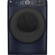 GE 7.8 cu. ft. Smart Front Load Electric Dryer in Sapphire Blue w/ Sanitize - Model GFD55ESPRRS