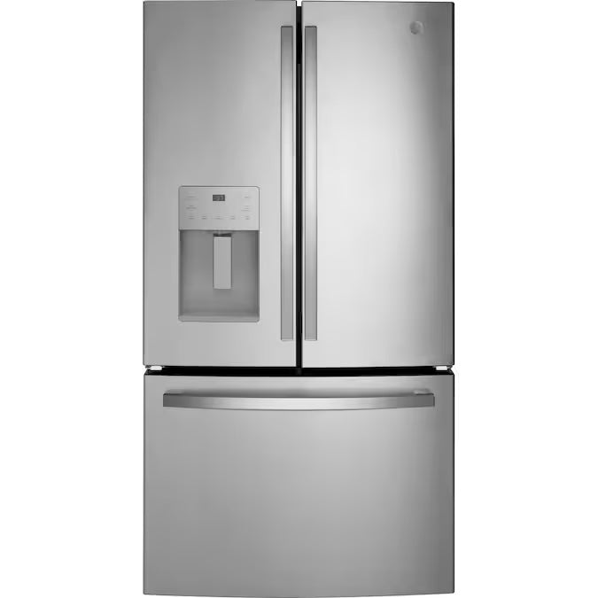 GE ENERGY STAR 25.7 Cu. Ft. Fingerprint Resistant French-Door Refrigerator - Model GFE26JYMFS