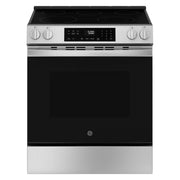 GE 30 in. 5 Burner Element Slide-In Electric Range Stainless with Crisp Mode - Model GRS500PVSS