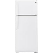 GE 17.5 cu. ft. Top Freezer Refrigerator in FR Stainless Steel - Model GTS18HGNRWW