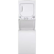 GE Unitized Spacemaker 2.3 cu. ft. Washer w/ Stainless Basket & 4.4 cu. ft. - Model GUD24ESSMWW