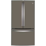 GE 23.1 cu. ft. French Door Refrigerator in Slate, FR, Counter Depth - Model GWE23GMNES
