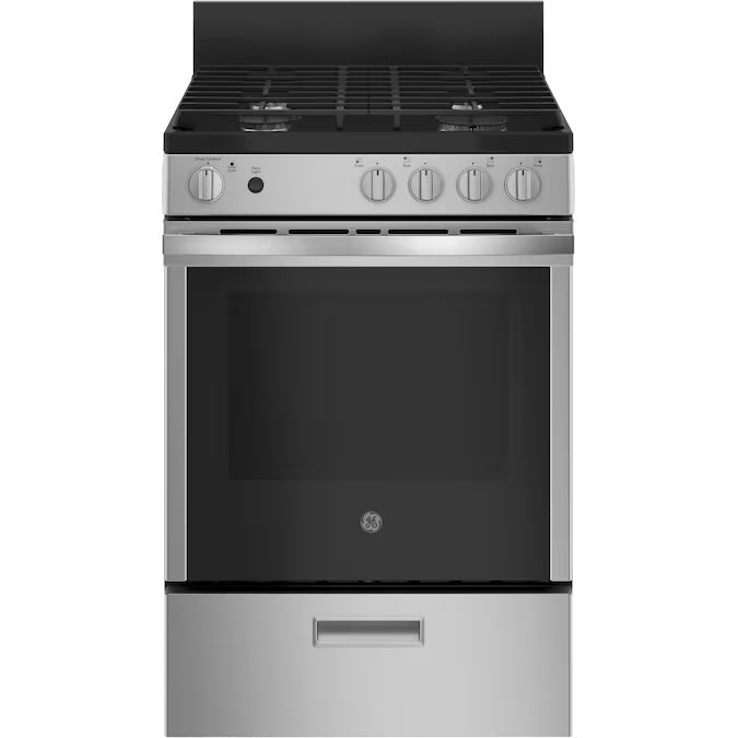GE 30 in. 5.0 cu. ft. Freestanding Gas Range Stainless with Convection Oven - Model JGAS640RMSS