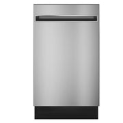 GE Profile 18 in. ADA Dishwasher Stainless with Autosense and Piranha Disposer - Model PDT145SSLSS