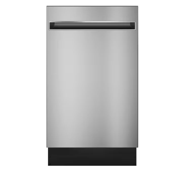 GE Profile 18 in. ADA Dishwasher Stainless with Autosense and Piranha Disposer - Model PDT145SSLSS
