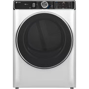 GE Profile 7.8 cu. ft. Smart Front Load Electric Dryer White w/ Steam & Sanitize - Model PFD87ESSVWW