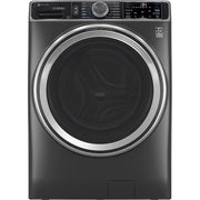 GE Profile 5.3 cu. ft. Smart FL Washer in Sapphire Blue w/ Steam & SmartDispense - Model PFW955SPWDS