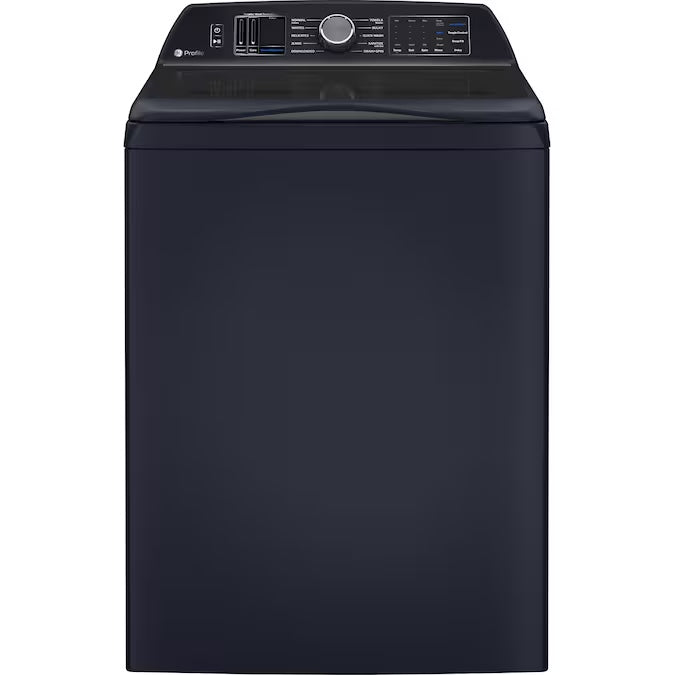 GE Profile 5.3 cu. ft. Smart TL Washer in Sapphire w/ Agitator & Adaptive - Model PTW805BPWRS