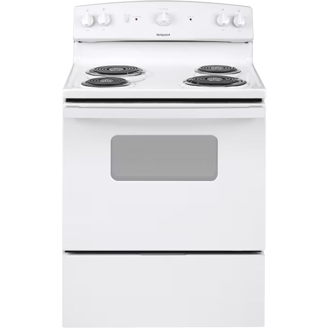 Hotpoint 30 in. Free-Standing Electric Range in White - Model RBS330DRWW