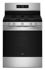 Whirlpool 30-inch Gas Range with Air Cooking Technology and Steam Clean