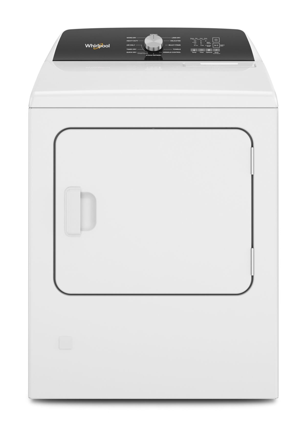 Whirlpool 7.0 Cu. Ft. Top Load Gas Moisture Sensing Dryer with Steam