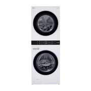 LG Single Unit FL LG WashTower w/ Center Control 4.5 cu. ft. Washer & 7.4 cu. - Model WKG101HWA