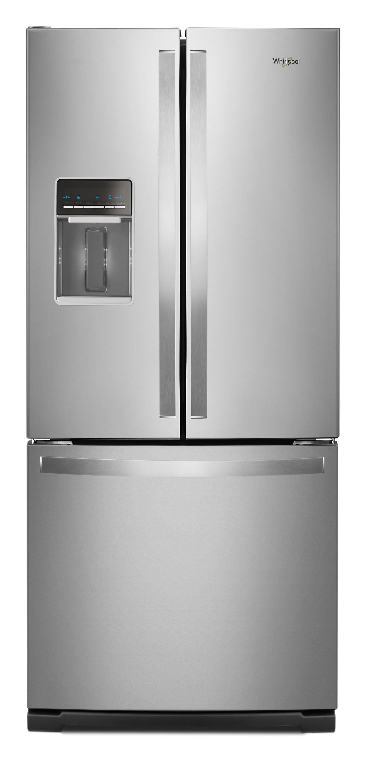 Whirlpool 30-inch Wide French Door Refrigerator - 20 cu. ft.