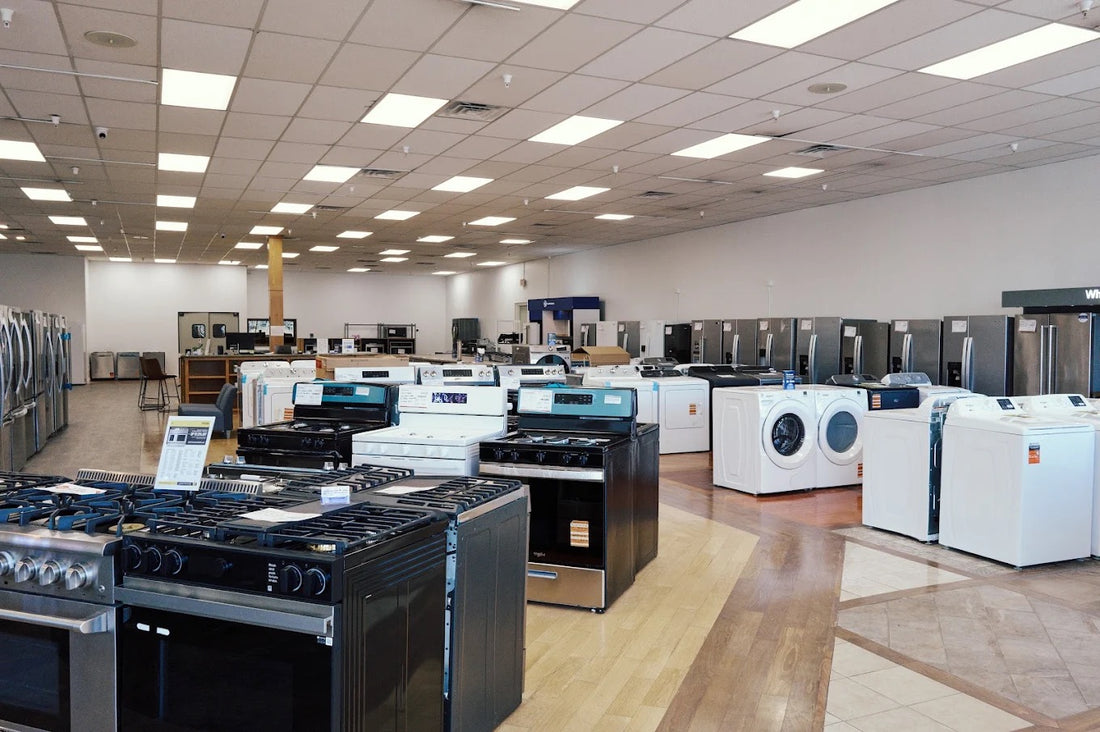 Appliances 4 Less Santa Clarita showroom interior