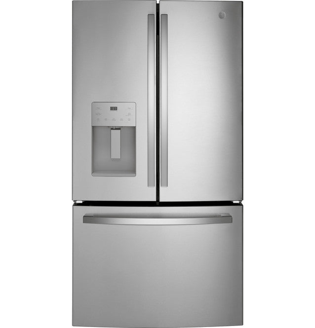 GE 20.6 Cu. Ft. Fingerprint Resistant Counter-Depth French-Door Refrigerator