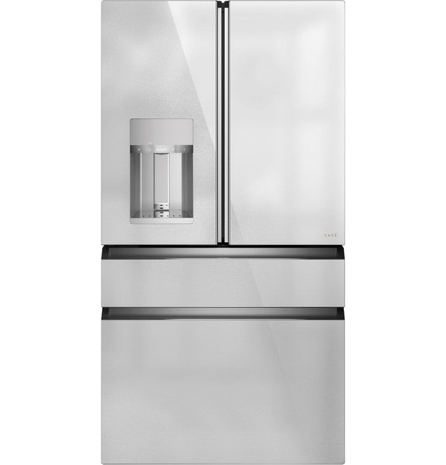 Cafe ENERGY STAR 22.3 Cu. Ft. Smart Counter-Depth 4-Door French-Door Refrigerator