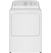 GE 7.2 cu. ft. Vented Gas Dryer in White with Auto Dry and 120ft Venting