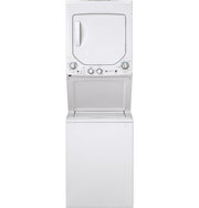 GE Unitized Spacemaker 2.3 cu. ft. Washer with Stainless Basket & 4.4 cu. ft. Dryer