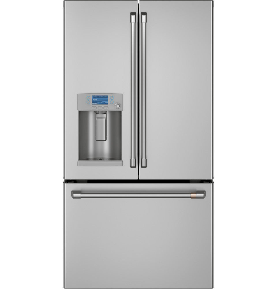 Cafe 22.1 Cu. Ft. Smart Counter-Depth French-Door Refrigerator with Hot Water
