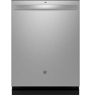 GE 24 in. Stainless Top Control Dishwasher with 3rd Rack, Bottle Jets, 45 dBA