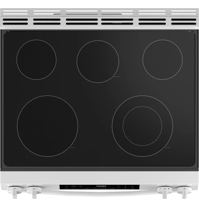 GE ENERGY STAR 30" Slide-In Electric Range with Crisp Mode