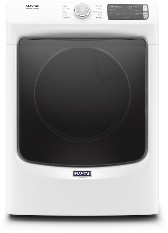 Maytag 7.3 cu. ft. Stackable Electric Dryer with Advanced Moisture Sensing, ENERGY STAR (White)