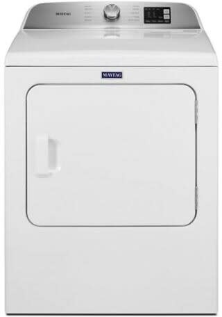 Maytag 7 cu. ft. Electric Dryer with Moisture Sensing, Quick Dry Cycle, Wrinkle Control (White)