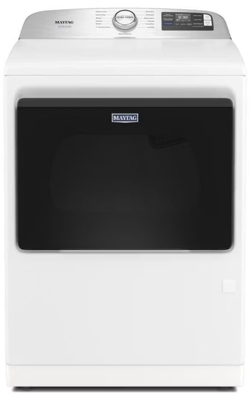 Maytag Pet Pro 7.4 cu. ft. Smart Gas Top Load Dryer with Sanitize Cycle, Quick Dry Cycle (White)