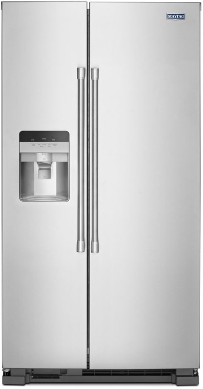 Maytag 36 in. Freestanding Side-by-Side Refrigerator with Ice/Water Dispenser, EveryDrop Water Filter