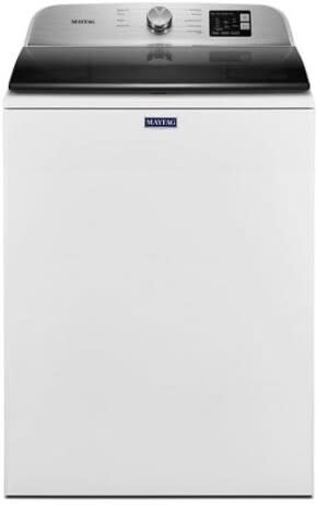 Maytag 4.8 cu. ft. Top Load Washer with Advanced Vibration Control, Power Impeller, Deep Fill (White)