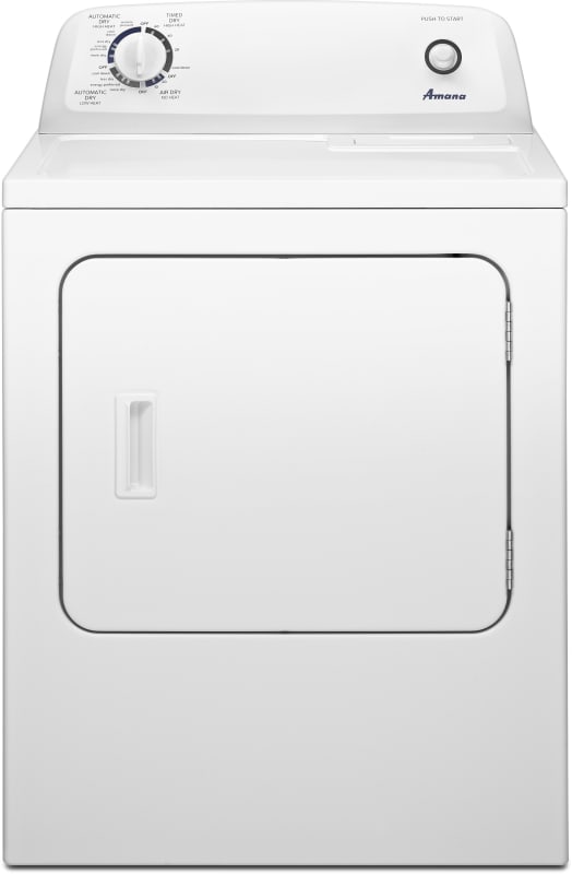 Amana 6.5 cu. ft. Electric Dryer with Tumble Press, Wrinkle Prevent (White)