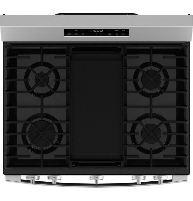 GE 30" Free-Standing Gas Range with Crisp Mode